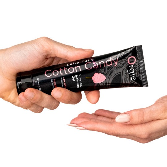 LUBRIFIANT À BASE D'EAU AROMATISÉ À LA BARBE À PAPA 100ML ORGIE