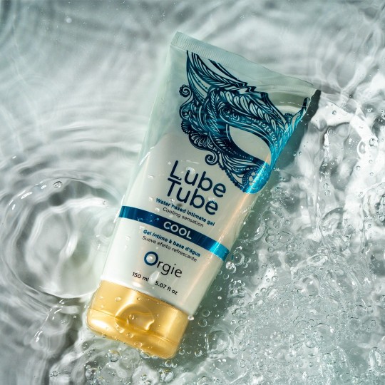 LUBRICANTE A BASE DE AGUA CON EFECTO FRÍO LUBE TUBE 150ML ORGIE