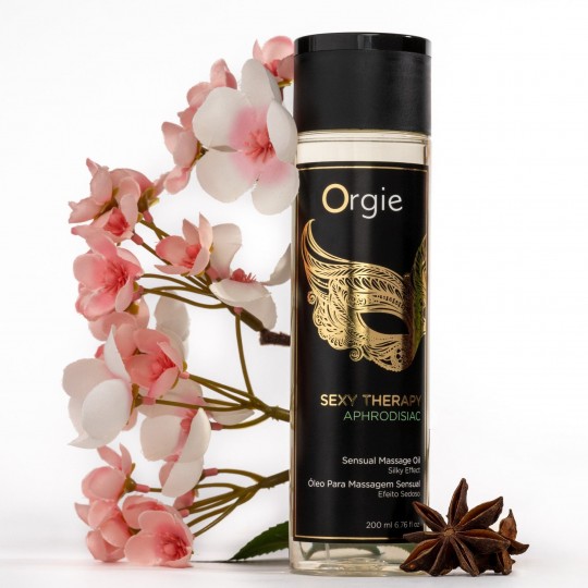 HUILE DE MASSAGE SEXY THERAPY APHRODISIAC 200ML ORGIE