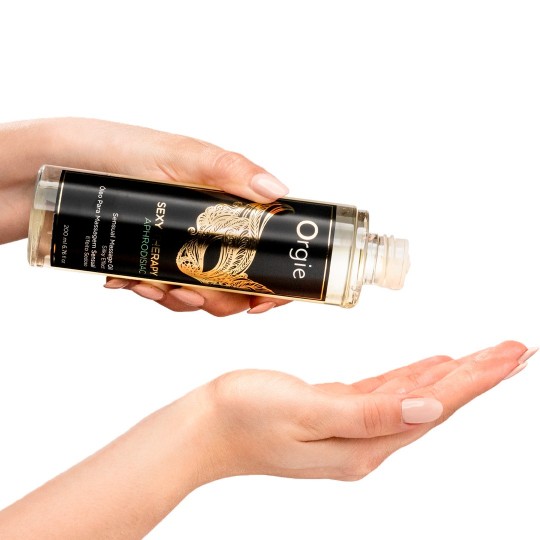 МАСЛО ДЛЯ МАССАЖА SEXY THERAPY APHRODISIAC 200ML ORGIE