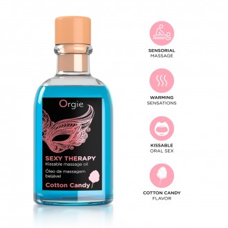 ORGIE SEXY THERAPY LIPS MASSAGE KIT COTTON CANDY 100ML