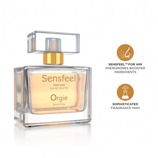 PARFUM AVEC PHÉROMONES SENSFEEL FOR MAN 50ML ORGIE