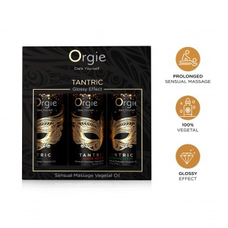 SET DI OLI DA MASSAGGIO TANTRIC SENSUAL MINI SIZE 3X30ML ORGIE