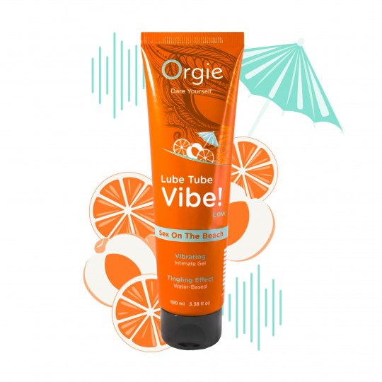 ORGIE LUBE TUBE VIBE! SEX ON THE BEACH LOW INTENSITY 100ML
