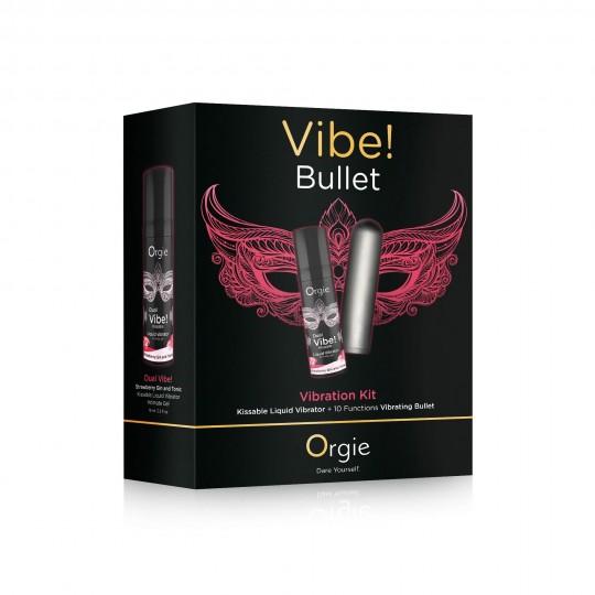 KIT VIBRATOIRE VIBE! BULLET ORGIE 15ML