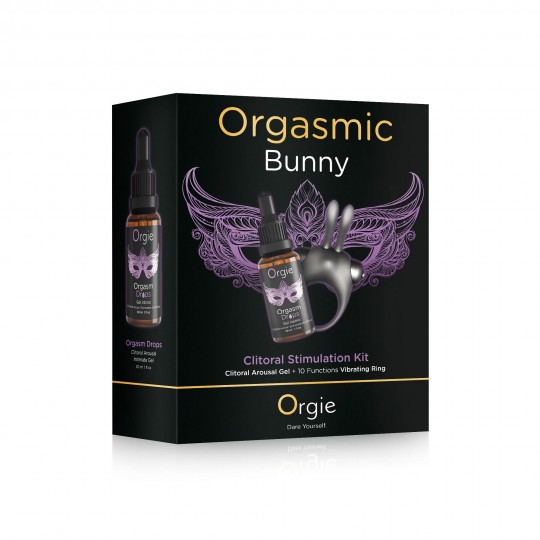 KIT DE STIMULATION CLITORIDIENNE ORGASMIC BUNNY ORGIE 30ML