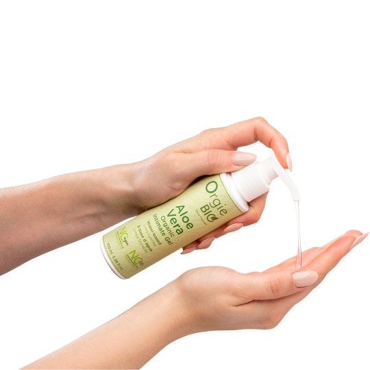 WASSERBASIERTER GLEITGEL AUF BIO-ALOE-VERA-BASIS 100ML ORGIE