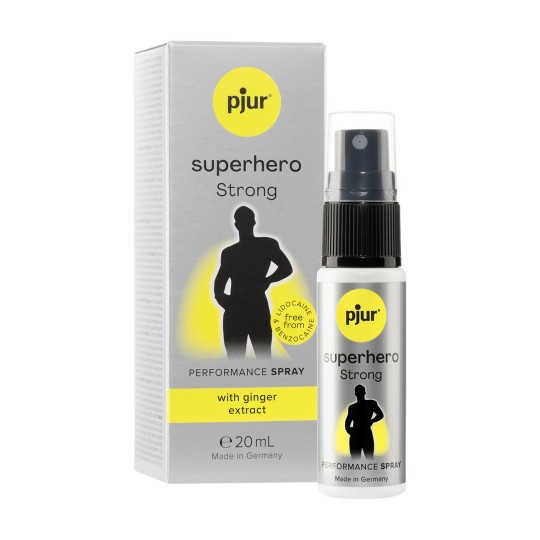 PJUR SUPERHERO STRONG DELAY SPRAY 20ML