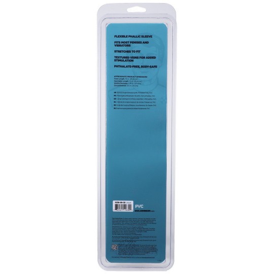 MANGA EXTENSORA PARA O PÉNIS COCK MASTER 10 /25 CM DOC JOHNSON 