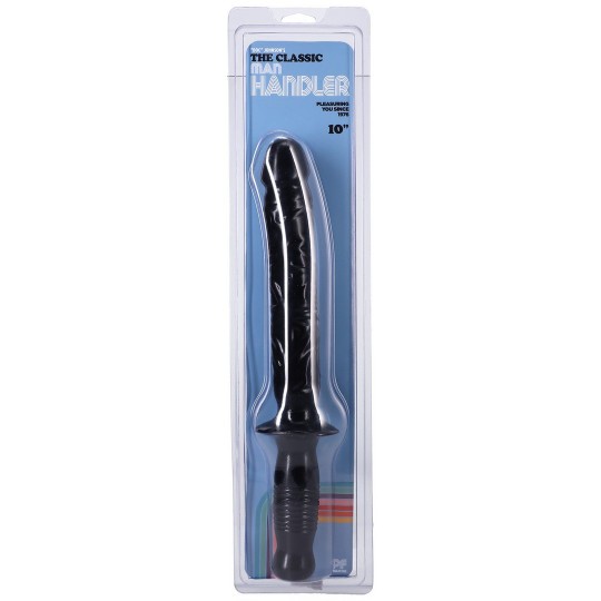 MANHANDLER DILDO WITH HANDLE BLACK
