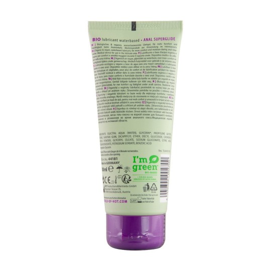 HOT™ BIO SUPERGLIDE ANAL LUBRICANT 100ML