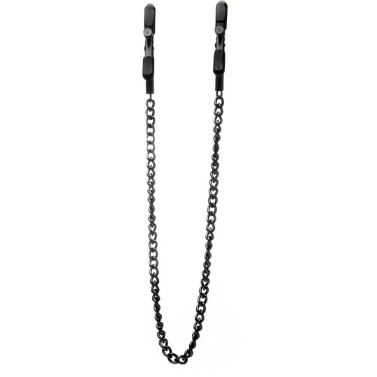 OUCH! ADJUSTABLE NIPPLE CLAMPS BLACK