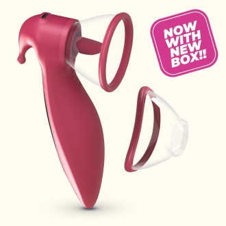 SACI ESTIMULADOR DE CLITÓRIS E MAMILOS COM SUCÇÃO CRUSHIOUS