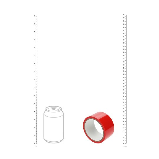 PVC NON-STICK TAPE - 20 M - RED