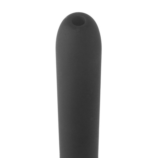 ANAL DOUCHE SILICONE NOZZLE - 30 CM - BLACK