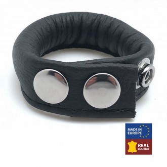 ADJUSTABLE LEATHER BALLSTRETCHER 70 GR - BLACK