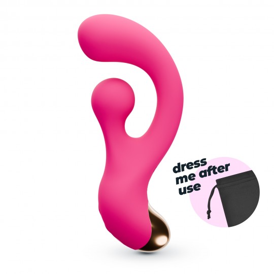 PLEASER VIBRATEUR AVEC STIMULATION ROTATIVE CRUSHIOUS