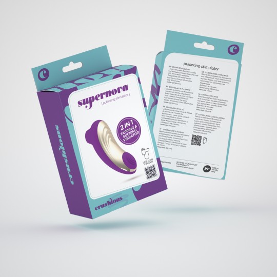 CONFEZIONE DA 30 STIMOLATORE DEL CLITORIDE SUPERNOVA CRUSHIOUS VIOLA