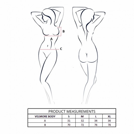 BODY VELMORE ФИОЛЕТОВЫЙ PASSION