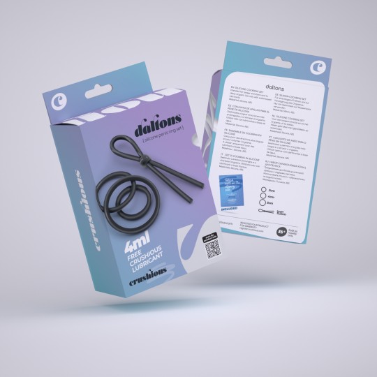 CRUSHIOUS DALTONS SILICONE PENIS RING SET