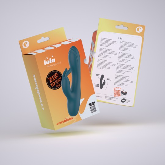 MINI VIBRADOR CONEJO LOLA CRUSHIOUS