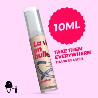JELLY LUBRIFICANTE STEAL MY KISSES AL GUSTO CHAMPAGNE ALLA FRAGOLA CRUSHIOUS 10ML