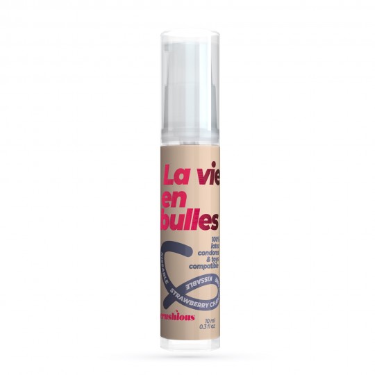 JELLY LUBRIFICANTE LUBSHIOUS AL GUSTO CHAMPAGNE ALLA FRAGOLA CRUSHIOUS 10ML