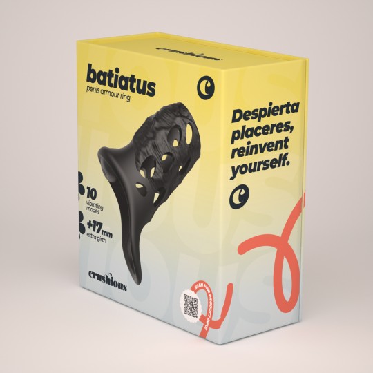 BATIATUS ANEL ARMADURA PARA O PÉNIS CRUSHIOUS