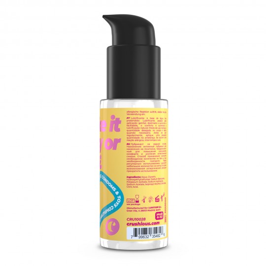 LUBRIFICANTE A BASE D'ACQUA 50ML CRUSHIOUS