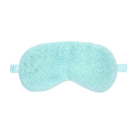 MASQUE DE NUIT EN PELUCHE FLUFFY POWDER BLUE OUCH !