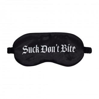 BENDA SUCK DON'T BITE PRINTED SATIN NERA OUCH!