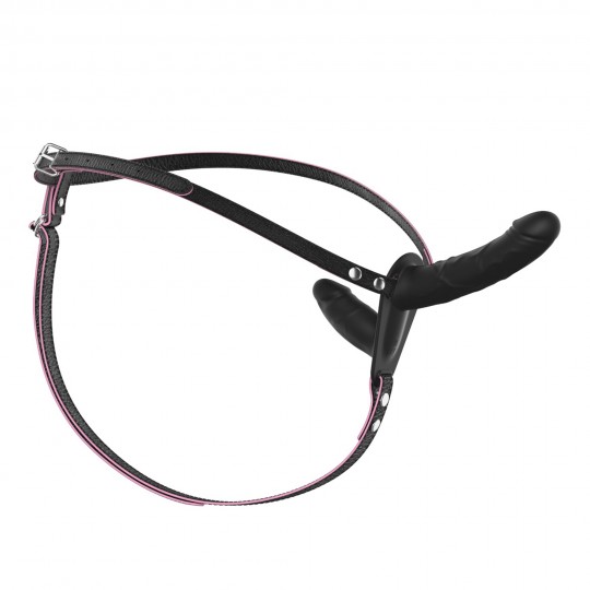 CRUSHIOUS LABIONDA DOUBLE HARNESS WITH REMOTE CONTROL