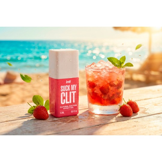 INTT SUCK MY CLIT WILD STRAWBERRY STIMULATING GEL 15ML