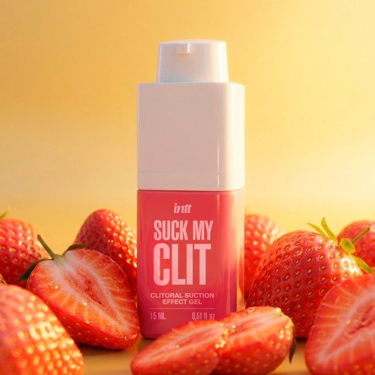GEL STIMULANT SUCK MY CLIT FRAISE DES BOIS 15 ML INTT