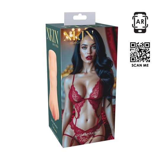 SECRET AFFAIRS - SINFUL SEDUCTION TATIANA - TPE MEDIUM MASTURBATOR - 244G - FLESH