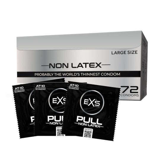 EXS PULL LARGE - CONDOMS - 72 PIECES