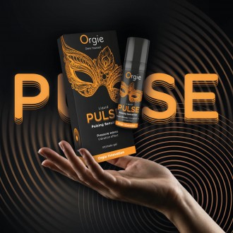 GEL STIMOLANTE UNISEX CON EFFETTO PULSANTE LIQUID PULSE 15 ML ORGIE