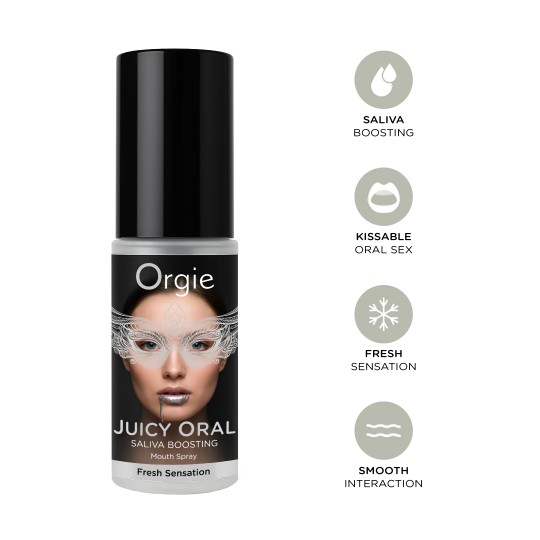 СПРЕЙ ДЛЯ ОРАЛЬНОГО СЕКСА JUICY ORAL 15 МЛ ORGIE