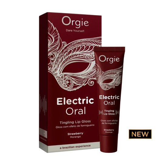 ROSSETTO CON EFFETTO FORMICA ELECTRIC ORAL TINGLING LIP GLOSS 10 ML ORGIE