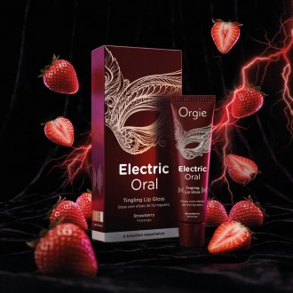 ORGIE ELECTRIC ORAL TINGLING LIP GLOSS 10ML