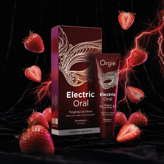 BRILLO DE LABIOS CON EFECTO DE HORMIGUEO ELECTRIC ORAL TINGLING LIP GLOSS 10 ML ORGIE