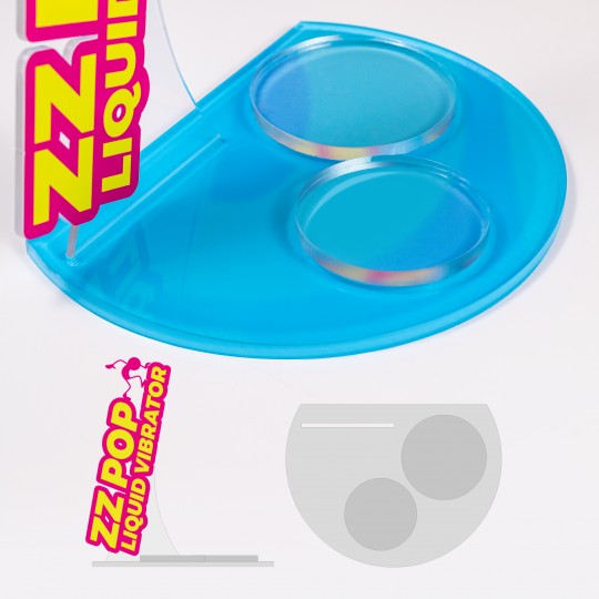 PRESENTOIR POUR VIBRATEUR À LIQUIDE ZZ POP CRUSHIOUS