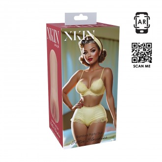 PINUP DOLLS - SLUMBER PARTY SLUT BETTIE BLOWKISS - TPE SMALL MASTURBATOR - 127G - TAN