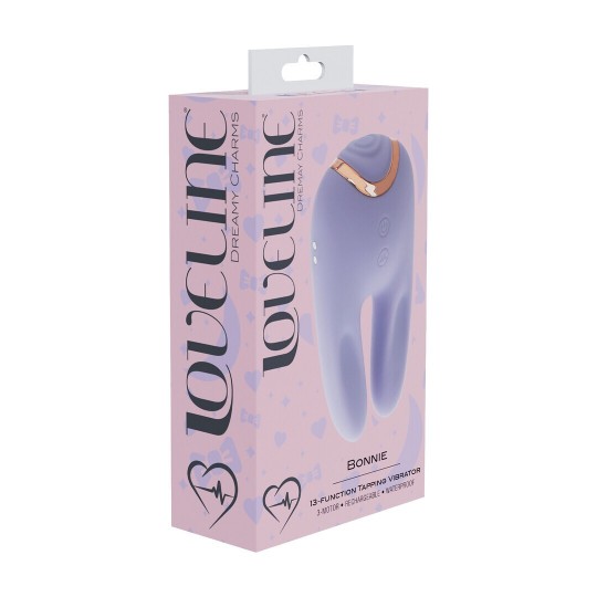 BONNIE - DOUBLE-ENDED TAPPING VIBRATOR - LAVENDER