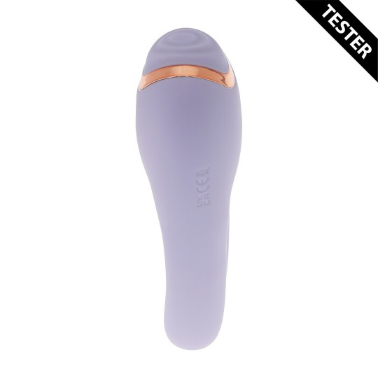 BONNIE - DOUBLE-ENDED TAPPING VIBRATOR - LAVENDER - TESTER