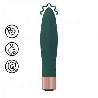 MINI BULLET VIBRATOR - FOREST GREEN