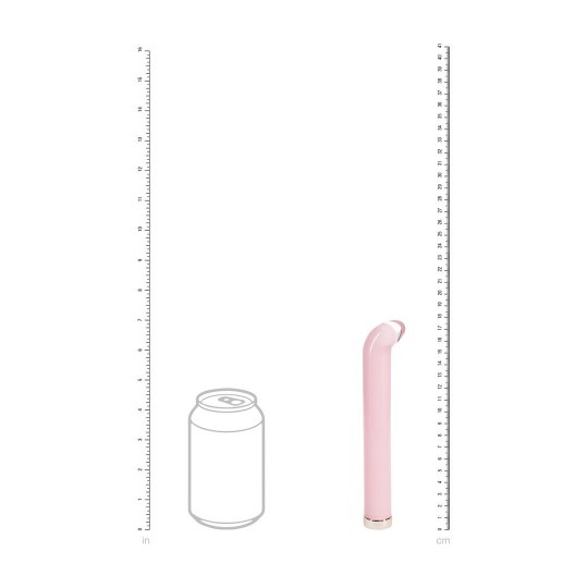 GLASS G-SPOT VIBE - PINK