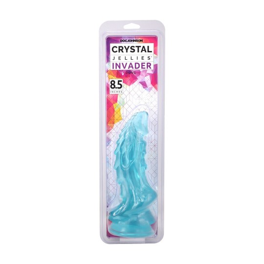 INVADER - FANTASY DILDO - 8.5 / 21,6 CM - TEAL