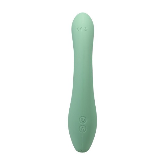 INTO THE C - KAKUI ME - WARMING BEADED RABBIT VIBRATOR - KELP GREEN
