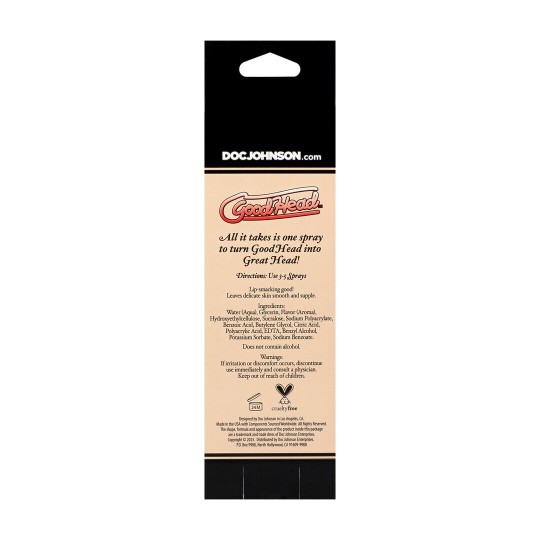 JUICY HEAD - COCKTAILS - DRY MOUTH SPRAY - STRAWBERRIES AND CHAMPAGNE - 2 FL OZ / 59 ML